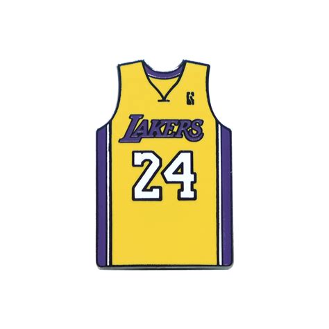 Kobe 24 Lakers Jersey Lapel Pin