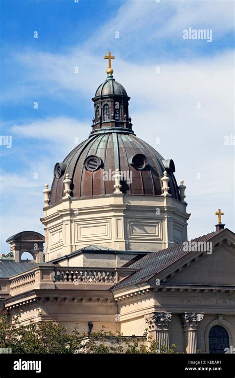 St. Catherine Catholic Church, Spring Lake, New Jersey, USA Stock Photo ...