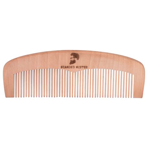 Wooden Beard and Moustache Comb | Bearded Mister