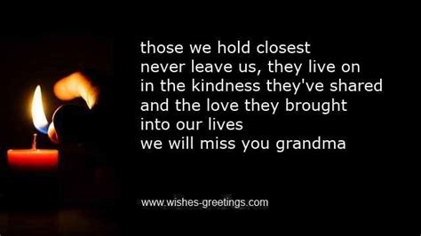 Quotes about Grandmother death (27 quotes)