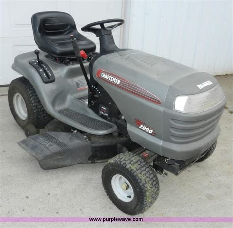 Craftsman Lt2000 Price at Craftsman Tractor