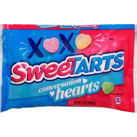 Sweet Tarts Candy, Conversation Hearts (14 oz) - Instacart