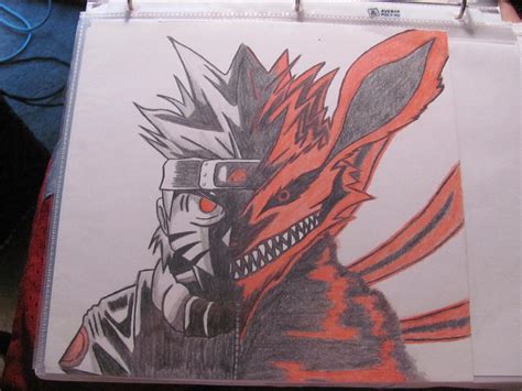 naruto/nine tails drawing by jsropp on DeviantArt