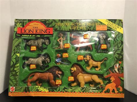 Vintage Disney The Lion King 9Pcs Figure Playset Opened box | #1900834711