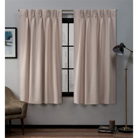 Exclusive Home Curtains Sateen Twill Woven Room Darkening Blackout ...