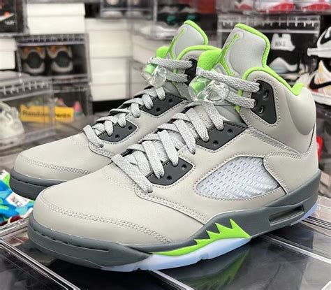 Official Photos of the Air Jordan 5 "Green Bean" in 2022 | Air jordans ...