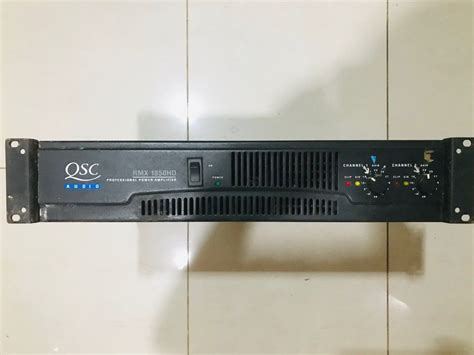 QSC Power Amplifier, Audio, Soundbars, Speakers & Amplifiers on Carousell