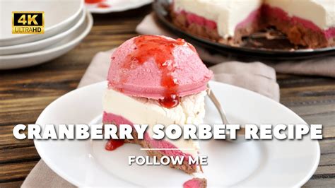 👏Cranberry Sorbet Recipe👏#recipe #cooking #Cranberry #Sorbet - YouTube