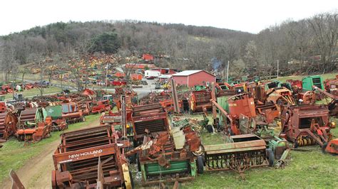 This Vast Farm Salvage Yard in the Middle of Nowhere Saves Farmers with ...