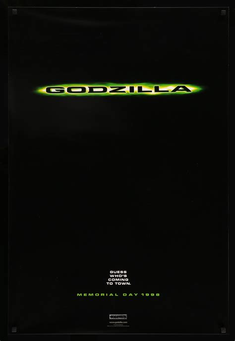 Godzilla (1998) Original One-Sheet Movie Poster - Original Film Art ...