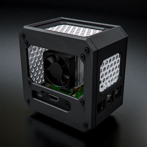 Raspberry Pi 2B / 3B / B3+ – Micro Tower Case STL – E-Studios