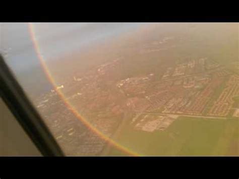 Full Circle Rainbow spotted from an airplane above Amsterdam (The ...