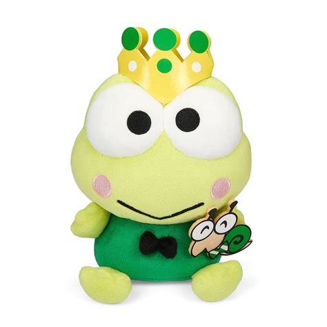 Hello Kitty And Friends Keroppi With Crown Phunny Plush - Retro Force ...