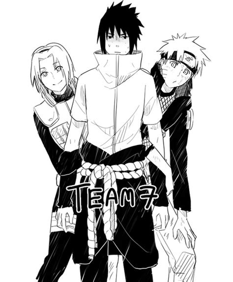 Team 7 - Naruto Fan Art (35356838) - Fanpop