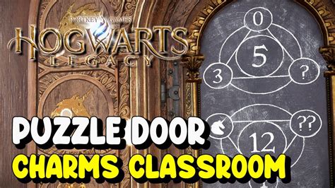 Hogwarts Legacy Charms Classroom PUZZLE DOOR Solution (The Astronomy ...