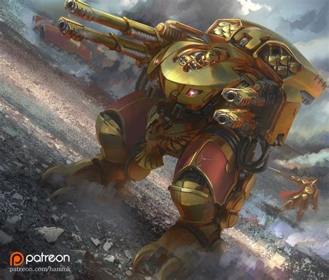 Custodian Deredeo by ahn hyoungsup : ImaginaryWarhammer | Warhammer ...