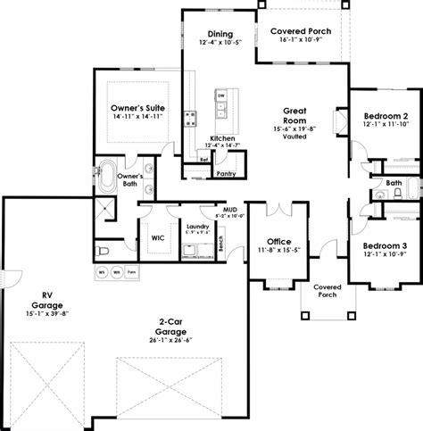 Parkway Single Story House Plan | Pathway Builders