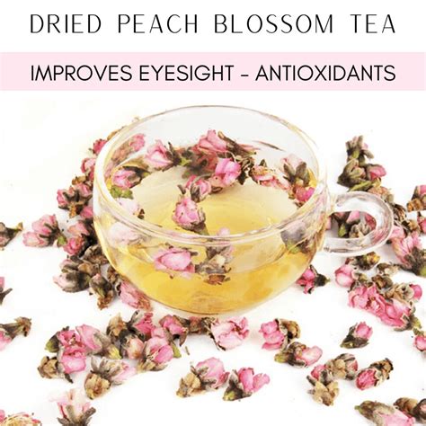 DRIED PEACH BLOSSOMS FLOWER TEA 40g - (Antioxidants - Better Vision ...