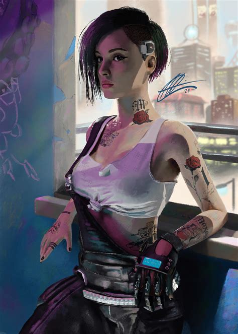 Judy Alvarez - Cyberpunk 2077 Fanart : r/MikeCainArt