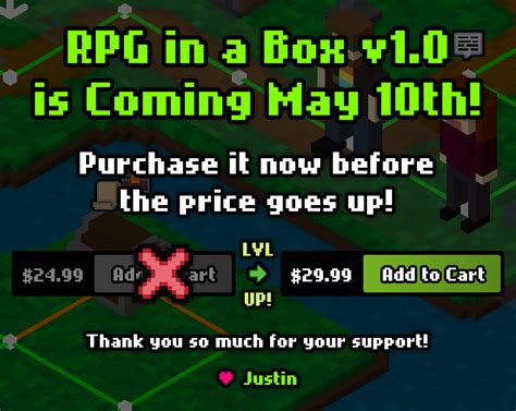 RPG in a Box v1.0 is Coming May 10th! - RPG in a Box by Justin Arnold