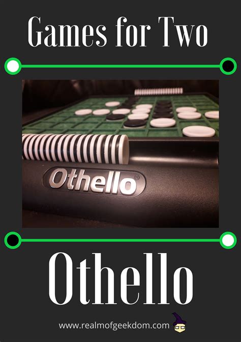 Othello - Games for Two | Othello game, Othello, Family game night