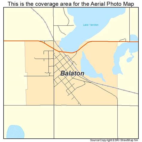 Aerial Photography Map of Balaton, MN Minnesota