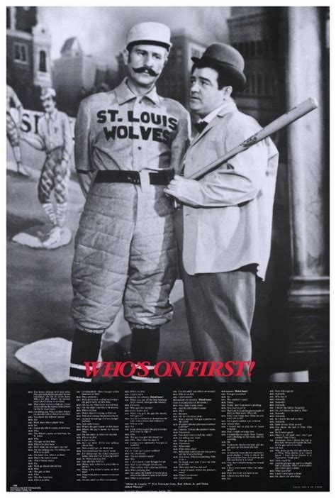 Abbott & Costello - Who's On First 27x40 Movie Poster | Abbott and ...