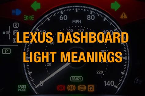 Lexus Gs 350 Dashboard Warning Lights | Shelly Lighting