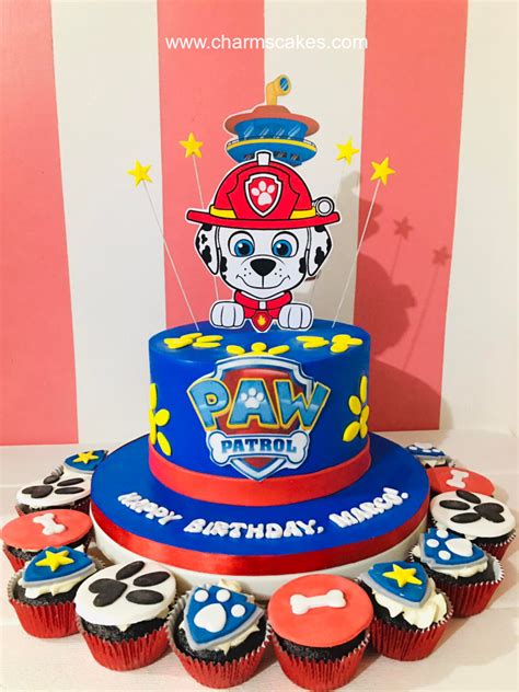 Marshall Paw Patrol Cake, A Customize Paw Patrol cake