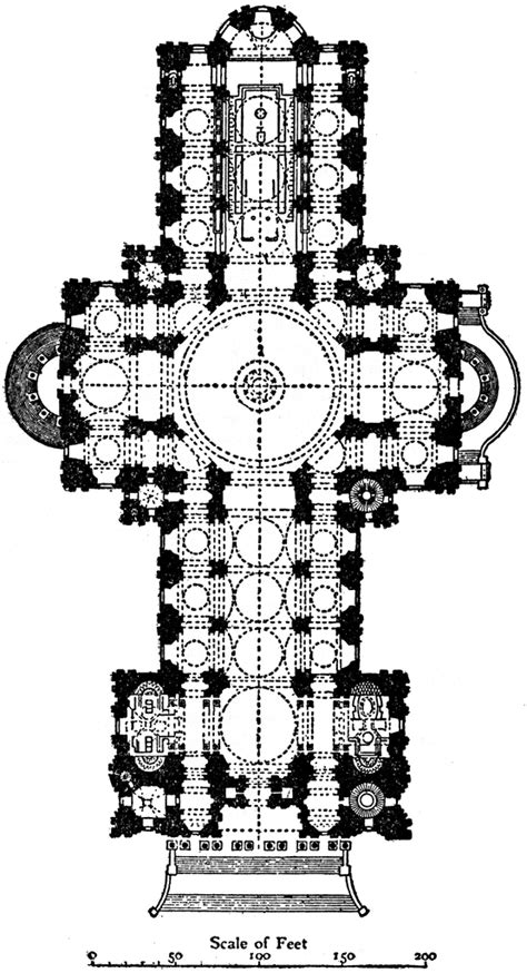 St Paul Cathedral Floor Plan - floorplans.click