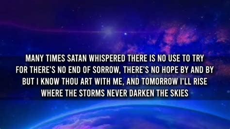 Till The Storm Passes || Karaoke || Gaither Vocal Band - YouTube