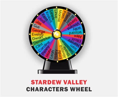 Spin the Best Stardew Valley Characters Wheel – Random Picker