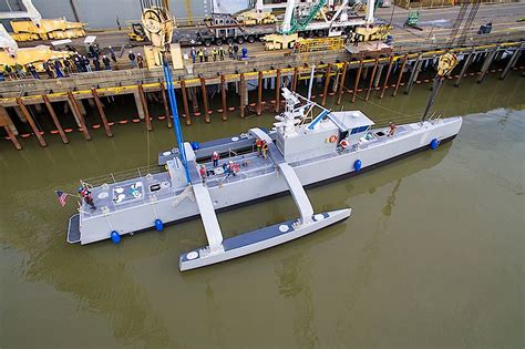 Navy’s First Drone Ship Unit, Unmanned Surface Vessel Division One, to ...