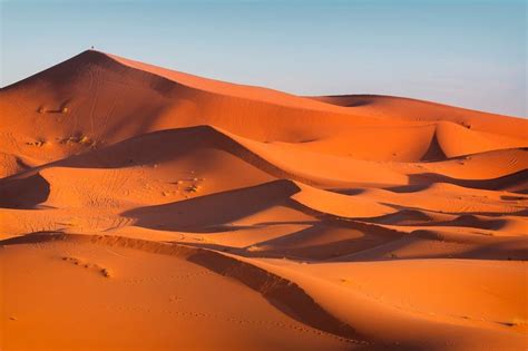 Sahara desert, Merzouga, Morocco. Taken just after sunrise. | Landscape ...