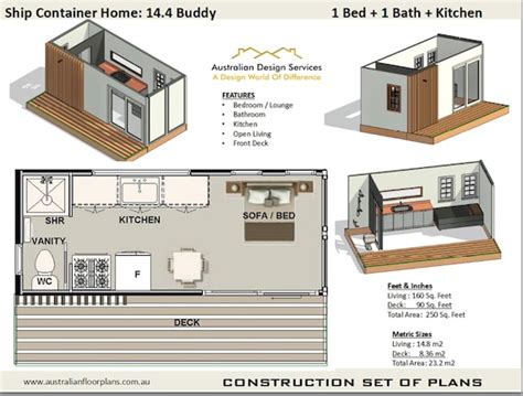 20' Shipping Container Floor Plans: Find Your Dream Tiny Home!