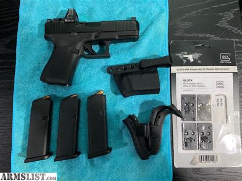 ARMSLIST - For Sale: Glock 19 MOS Gen 5 w/ Trijicon RMR and Trijicon ...