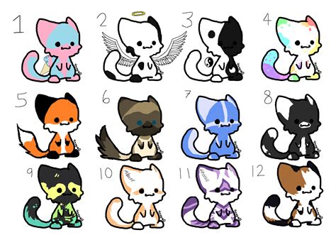 Smol Kitties (ota, 4/12) by ReddTheWolff on DeviantArt