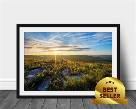 Kansas Landscape Wall Art Sunrise Print Landscape Photography Nature ...