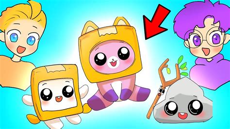 LANKYBOX Turn Into BABIES?! (ANIMATED LANKYBOX VIDEO!) *BABY BOXY, FOXY ...