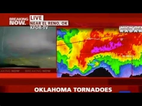 El Reno OK Tornado on The Weather Channel - YouTube