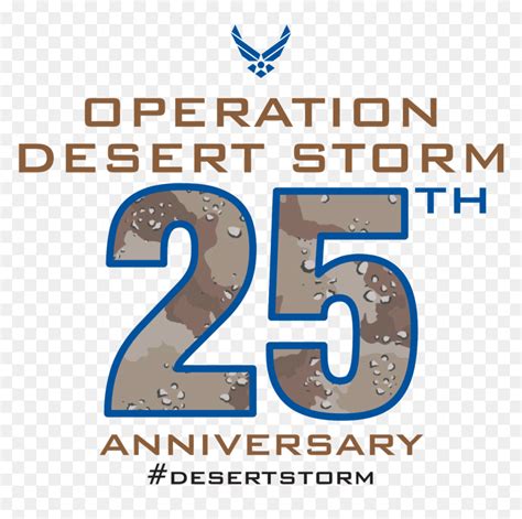 25 Anniversary Of Operation Desert Storm, HD Png Download - vhv