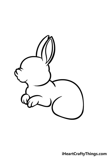 How To Draw A Cartoon Bunny