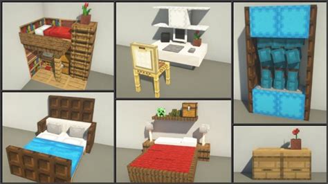 Minecraft: 30+ Bedroom Design Ideas | Minecraft bedroom, Minecraft ...