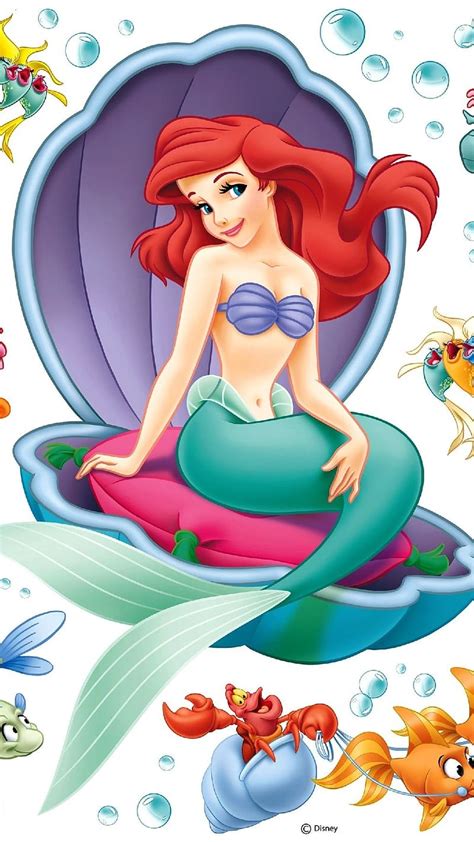 1242x2208px, 1080P Descarga gratis | Princesa de Disney Ariel, princesa ...