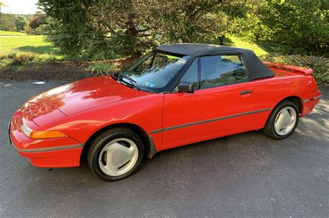 No Reserve: One-Owner 1992 Mercury Capri XR2 Turbo 5-Speed for sale on ...