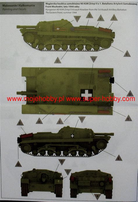 40/43M Zrinyi II - Hungarian 105mm Assault Gun IBG 72051