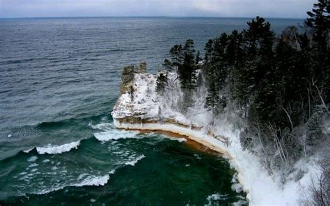 Pictured Rocks...Winter on Lake Superior Ann Arbor, Monte Kilimanjaro ...