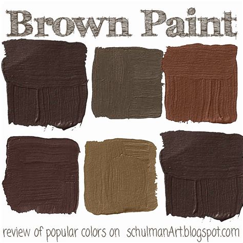 Popular Brown Paint Colors at George Miranda blog