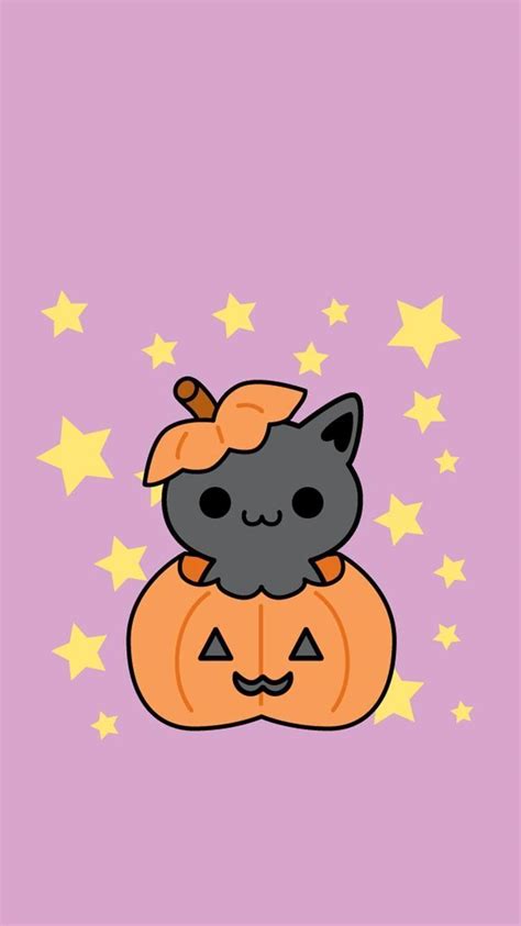 Cute Kawaii Halloween Wallpapers - Top Free Cute Kawaii Halloween ...