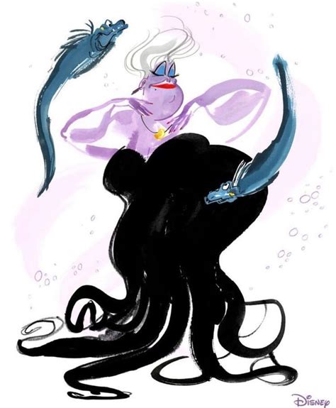 Ursula the Sea Witch | Disney villains, Disney villains art, Disney